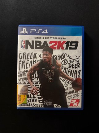 Juego PS4 NBA 2K19 Giannis Antetokounmpo