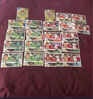 Lote cromos LaLiga 2026-27 + extra stick Mbappe le