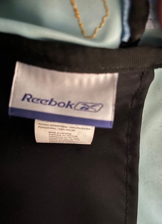 Bolso bandolera Reebok azul mujer