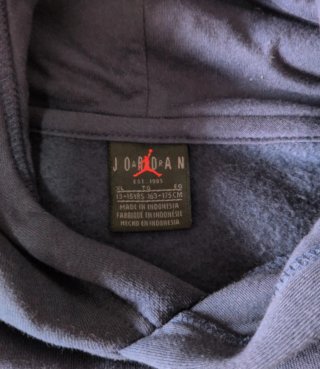 Sudadera Jordan Azul Marino Talla 13-15 años