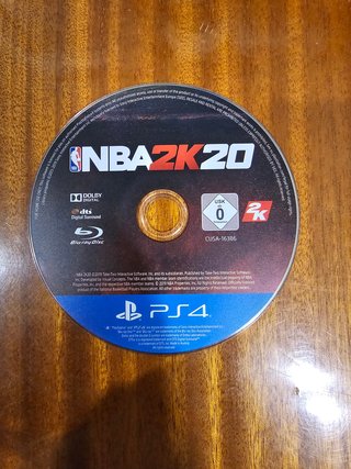 (Solo disco) juego PS4 NBA 2K20 Edición Física