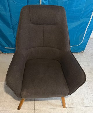 Sillón de Tela Gris