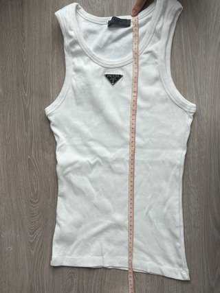Camiseta sin mangas Prada