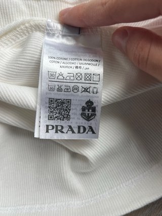 Camiseta sin mangas Prada