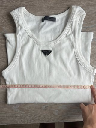 Camiseta sin mangas Prada