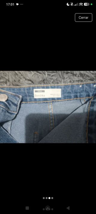 Pantalones cortos vaqueros Bershka Talla 34