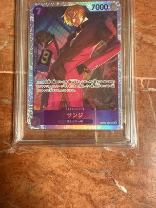 Carta Sanji OP09-065 Alt Art Japonés Gem Mint 9.5