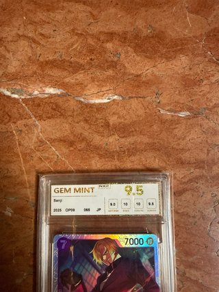 Carta Sanji OP09-065 Alt Art Japonés Gem Mint 9.5