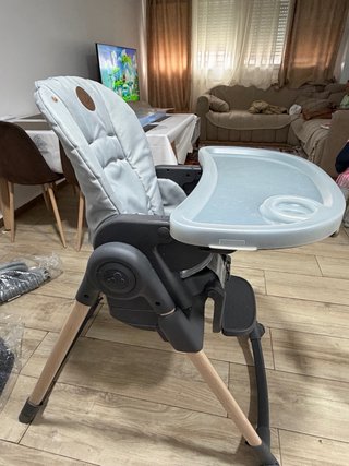 Trona para Bebé Gris