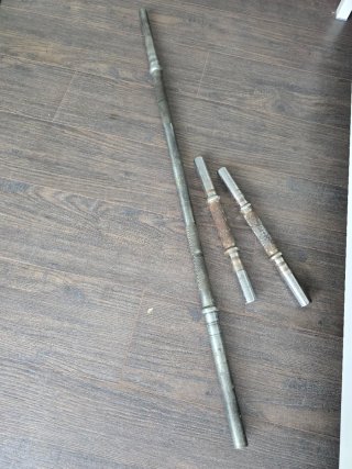 Set de 3 Barras para Pesas