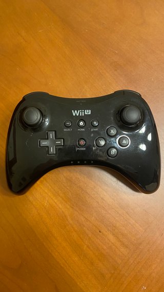 Control Pro Wii U Oficial Nintendo Negro