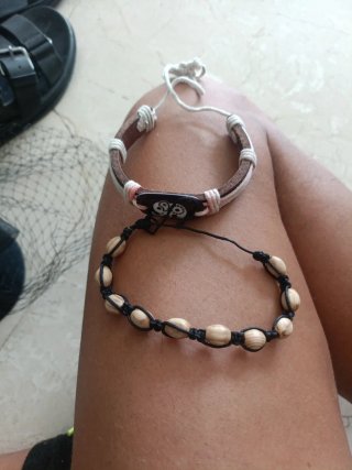 Set de 2 Pulseras Artesanales
