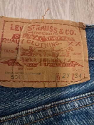 Levi's 501 T.27 Shorts Desgastados
