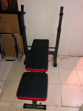 Banco de Pesas con Soporte