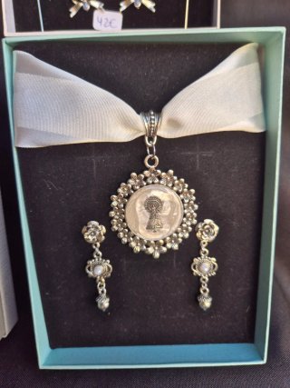Conjunto baturra artesanal para traje regional
