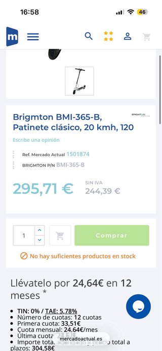 A ESTRENAR Patinete electrico