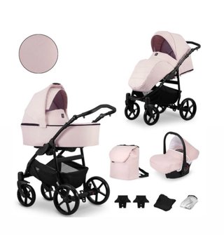 Carro de Bebé 3 Piezas Rosa