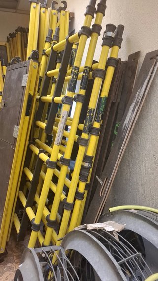 Andamio de fibra