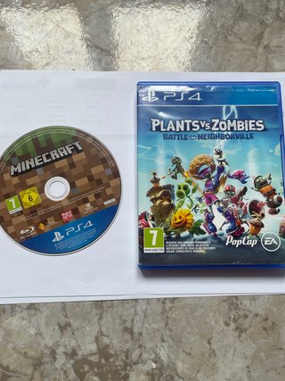 2 juegos de la PS4