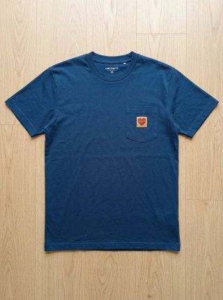 Camiseta Carhartt WIP parche corazón azul XS