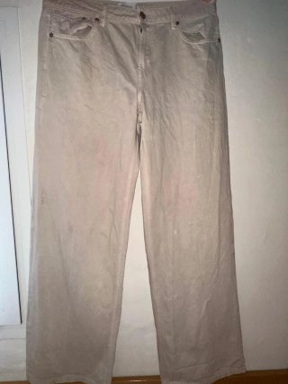 Pantalón Color Crema D91