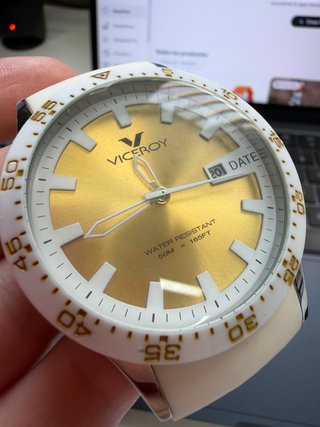 Reloj Viceroy Blanco y Dorado