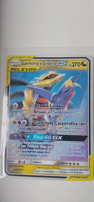 Cartas Pokémon pack relevos, vmax y v