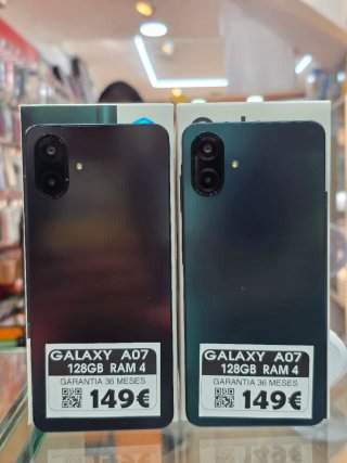 Samsung Galaxy A07 128GB Negro