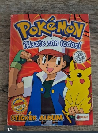 Álbum de Cromos Pokémon ¡Hazte con todos!
