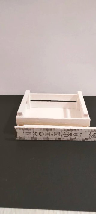 Cassettine Legno Shabby Chic (2pz)