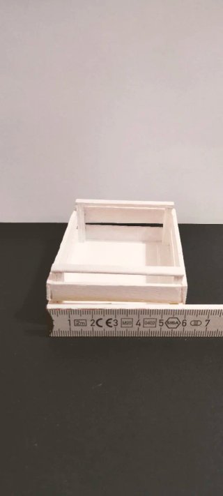 Cassettine Legno Shabby Chic (2pz)