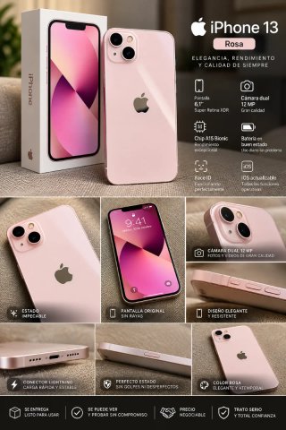 iPhone 13 Rosa