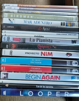 3,5€ cada una.  Películas precintadas