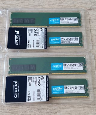 NUEVO 32GB (4x8GB) 3200 DDR4 Crucial