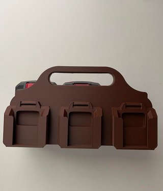 Soporte Porta 6 Baterías Parkside 20 V