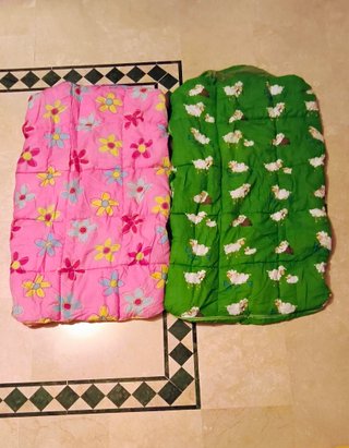 2 Sacchi a pelo + 2 Materassini gonfiabili per bambini (Intex)