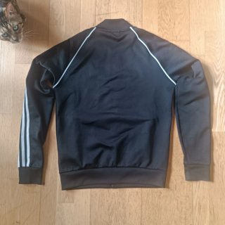 Chaqueta Adidas Negra con Cremallera