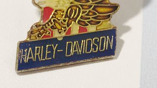 Pin Harley Davidson Águila Bandera USA
