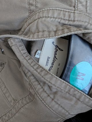 Chaqueta Stradivarius Verde Caqui Talla S