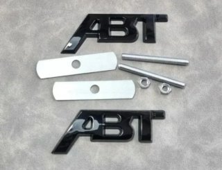 Emblemas Audi ABT de Parilla y y Maletero