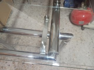 Mesa moderna cristal templado