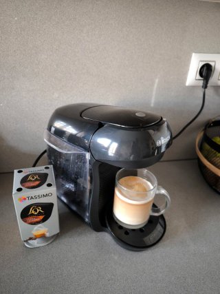 Cafetera Tassimo Bosch Negra