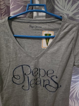 Camiseta Pepe Jeans Gris Talla S
