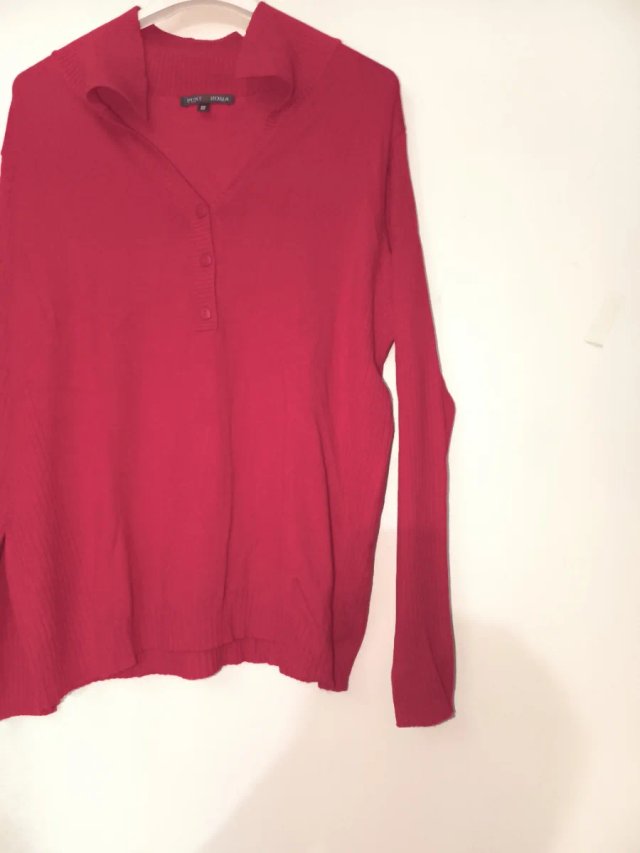 Jersey de punto rojjo