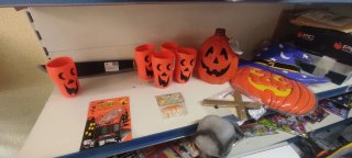 Lote Halloween: Vasos y Calabazas
