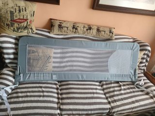Barrera protectora cama infantil