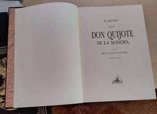 Libros tapa dura Don Quijote de la mancha