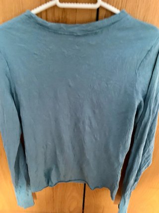 Camiseta IKKS azul con estampado