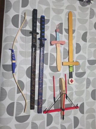 Pack Juguetes Medievales Artesanos