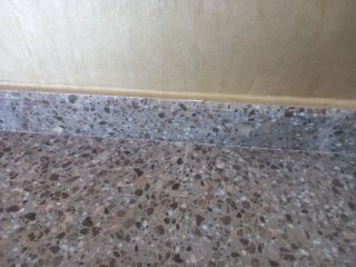 Rodapié de terrazo modelo Emperador